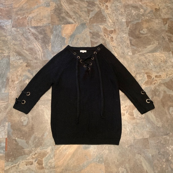 Black miracle brand sweater, size S/M - Picture 1 of 4